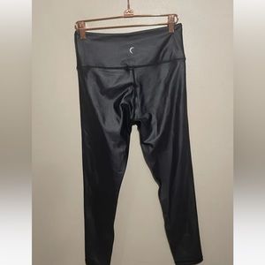 BOGO~Zyia Black Metallic Light n Tight Hi-rise 7/8 24"